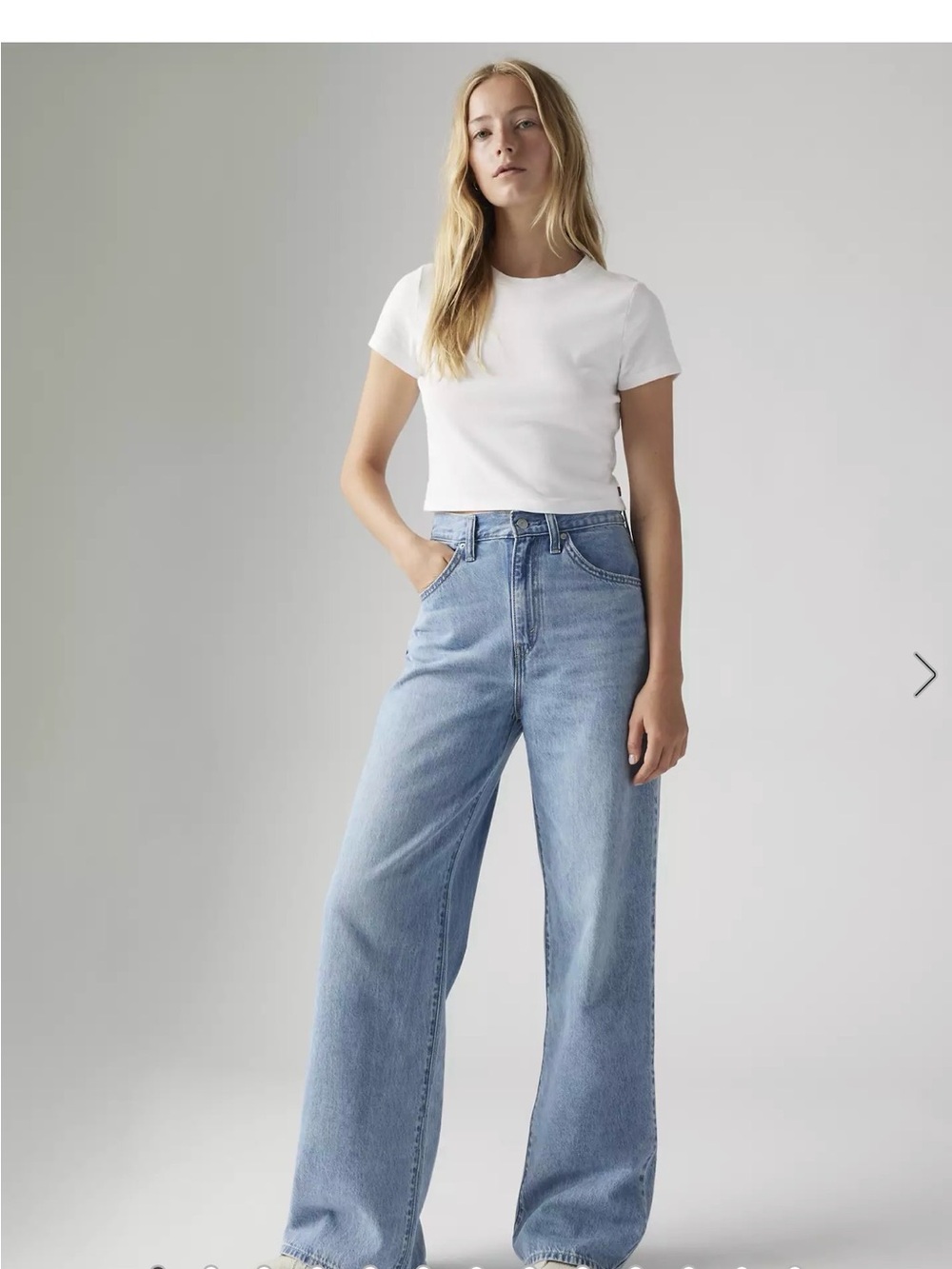 Levi’s cinch baggy jeans in Invested Indigo - Medium Wash color size 30